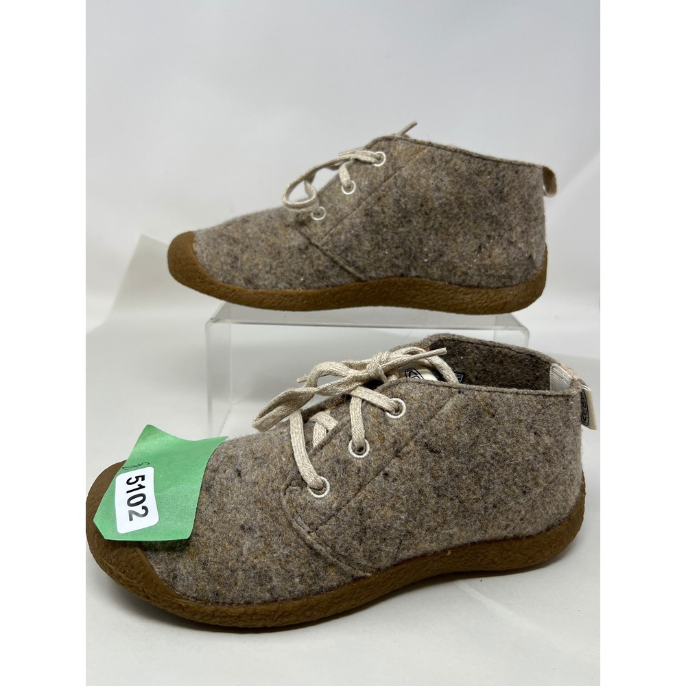 Rare Keen Howser Harvest Chukka Womans 9 Tan Wool Blend Lace Up Boots 1026446 - Picture 10 of 10